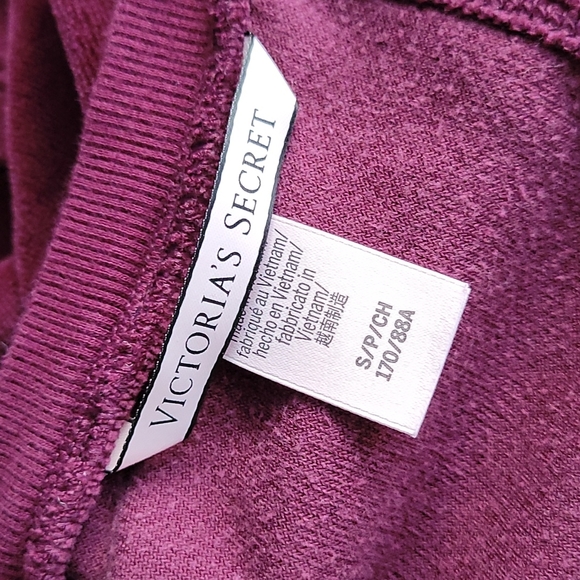 VS velour open back sweatshirt - Picture 5 of 6